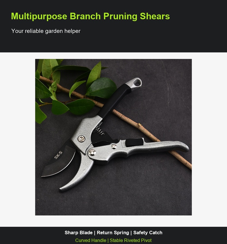 English multipurpose branch pruning shears detail 1
