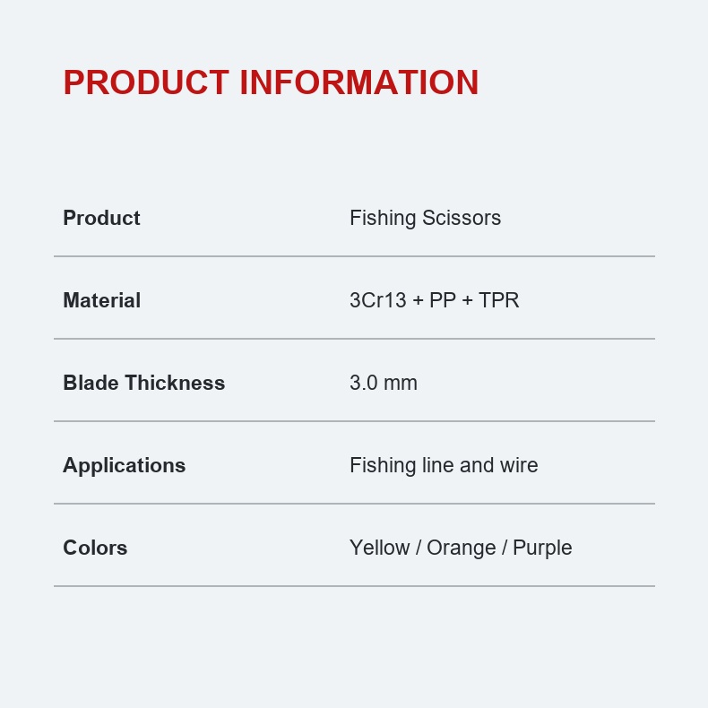 Complete fishing scissors image 7