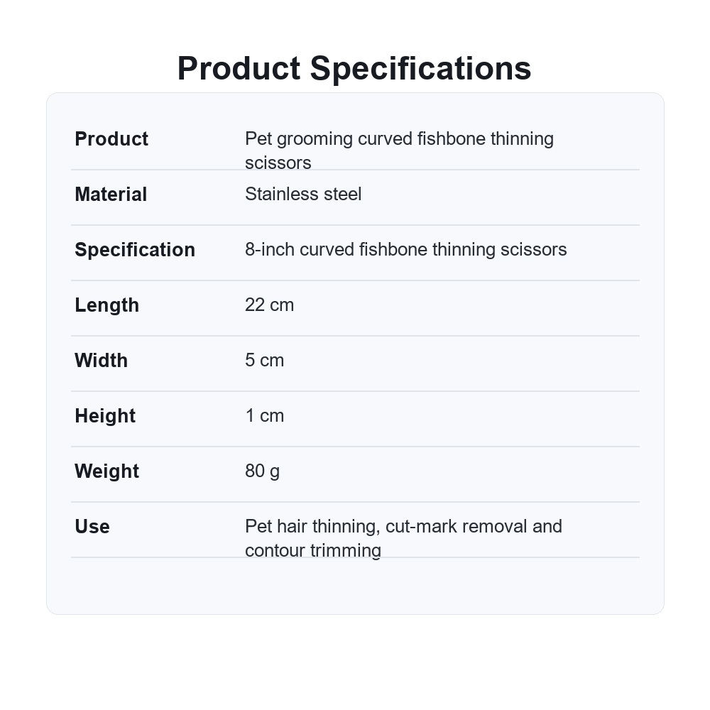 Detail 04 Product Specifications