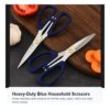 Main 01 Heavy Duty Blue Household Scissors