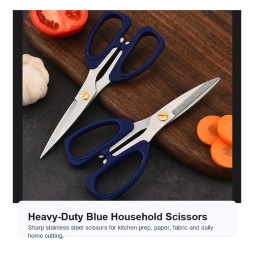 Main 01 Heavy Duty Blue Household Scissors