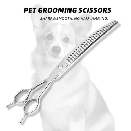 Main 01 Pet Grooming Curved Thinning Scissors