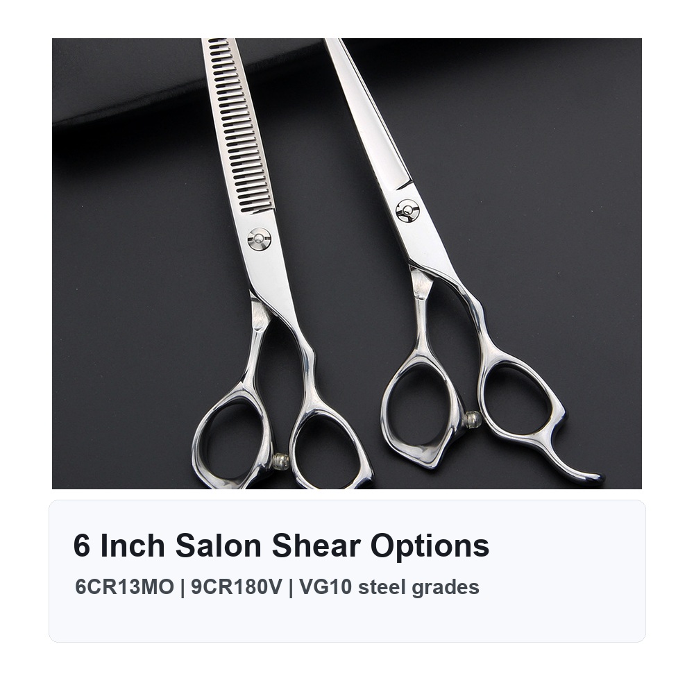 Main 02 Six Inch Salon Shear Options