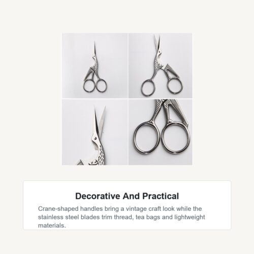 Main 03 Decorative Practical Crane Scissors