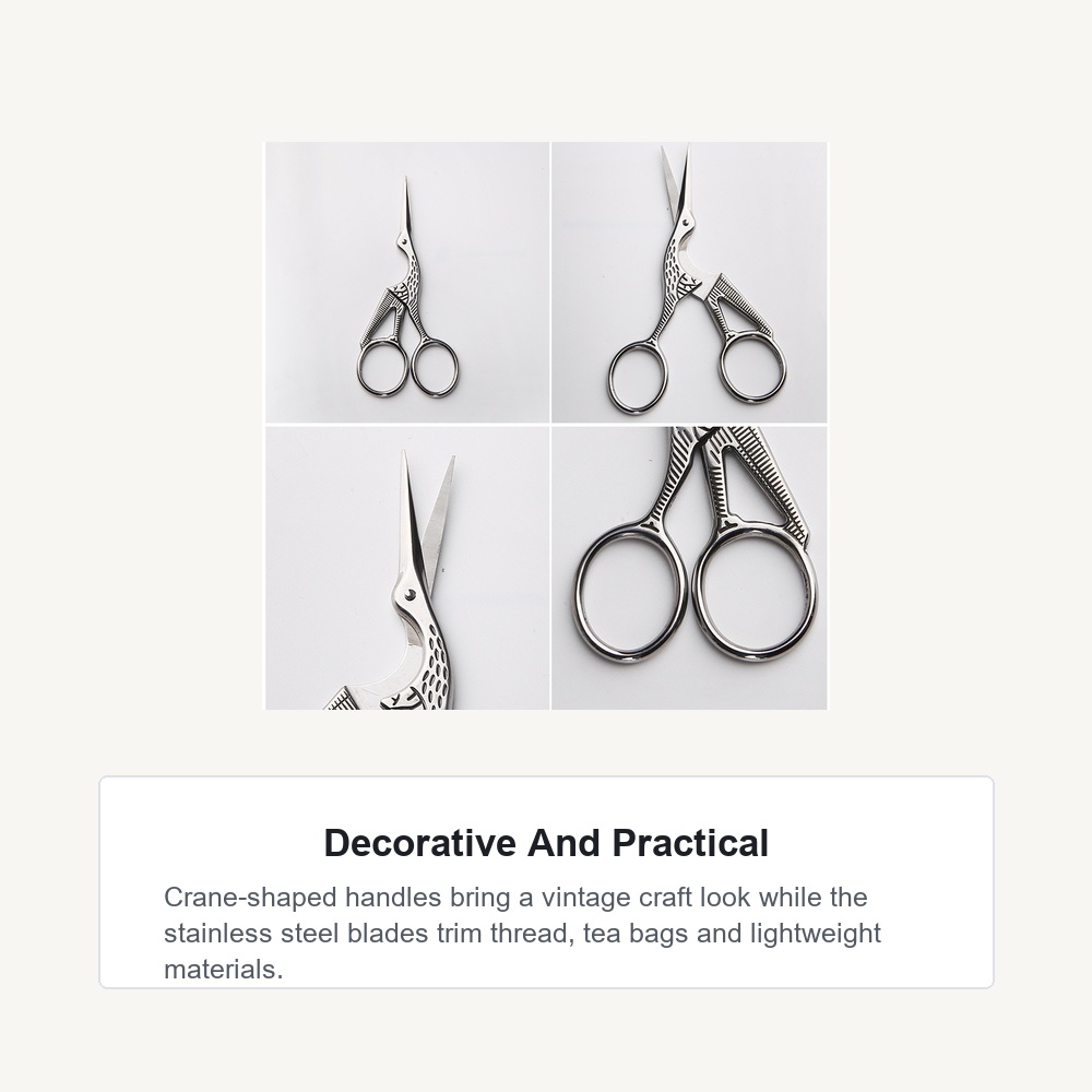 Main 03 Decorative Practical Crane Scissors