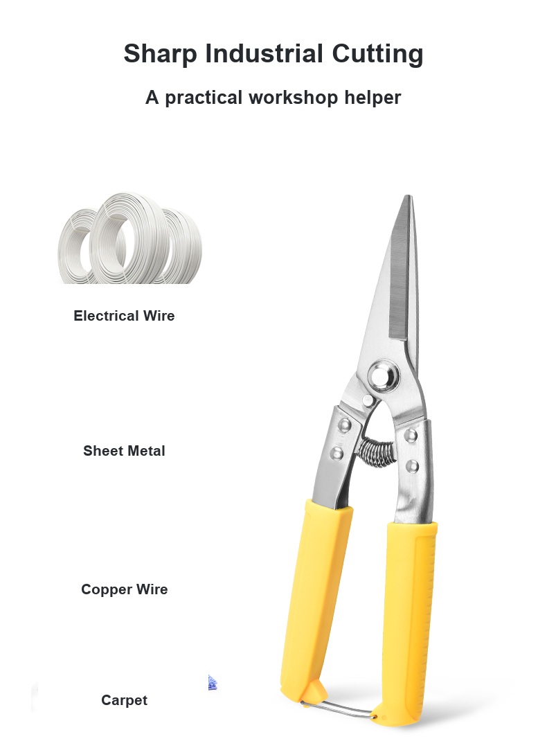 Sheet metal snips detail 11